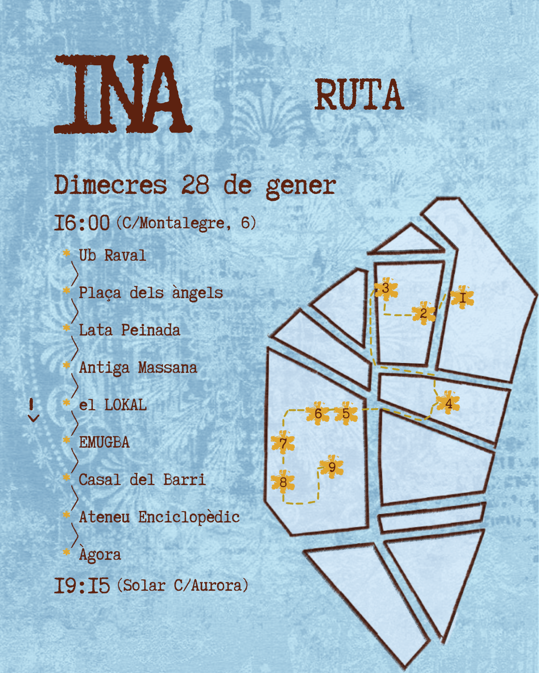 Full de Ruta INA